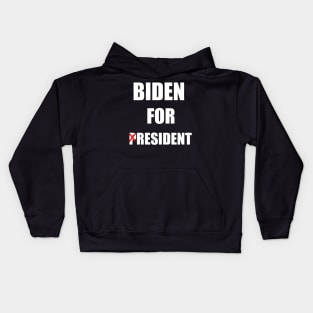 biden for resident Kids Hoodie